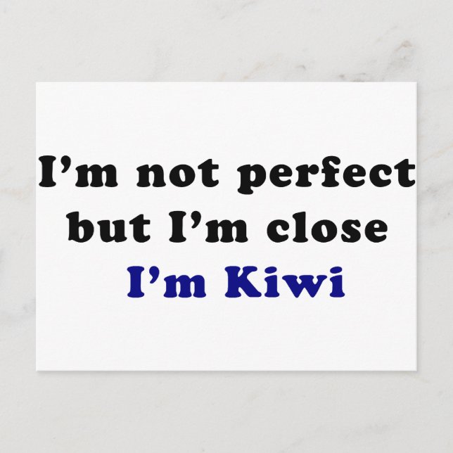 Cartão Postal Sou Kiwi (Frente)