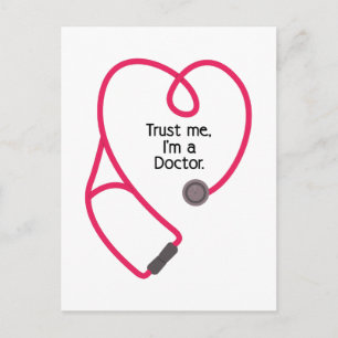 Cartão Postal Sou Médico