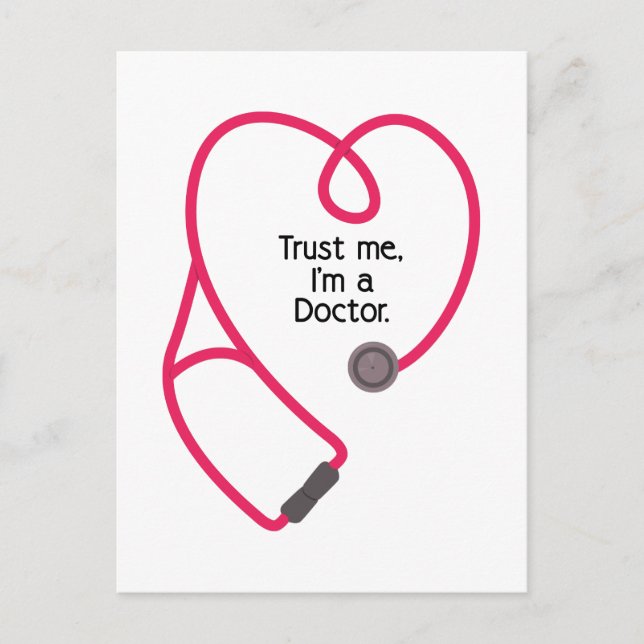 Cartão Postal Sou Médico (Frente)