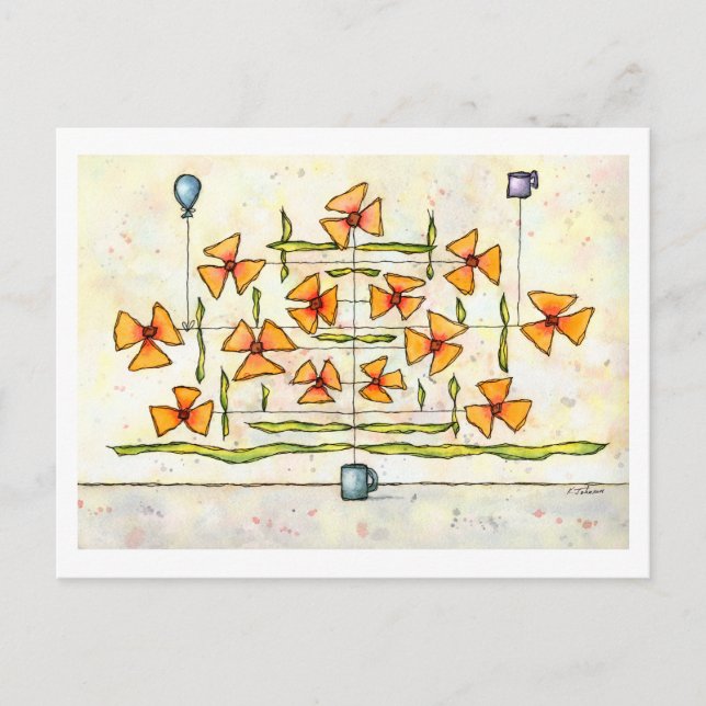 Cartão Postal Sou o Cartão-postal da Vinha (Frente)