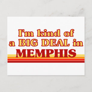 Cartão Postal Sou um tipo de grande negócio em Memphis