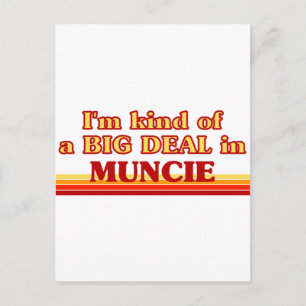 Cartão Postal Sou um tipo de grande negócio em Muncie