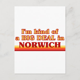 Cartão Postal Sou um tipo de grande negócio em Norwich