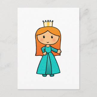 Cartão Postal Sou uma pequena Princesa