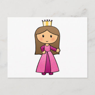 Cartão Postal Sou uma pequena Princesa