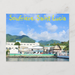Cartão Postal Soufriere Santo Lucia
