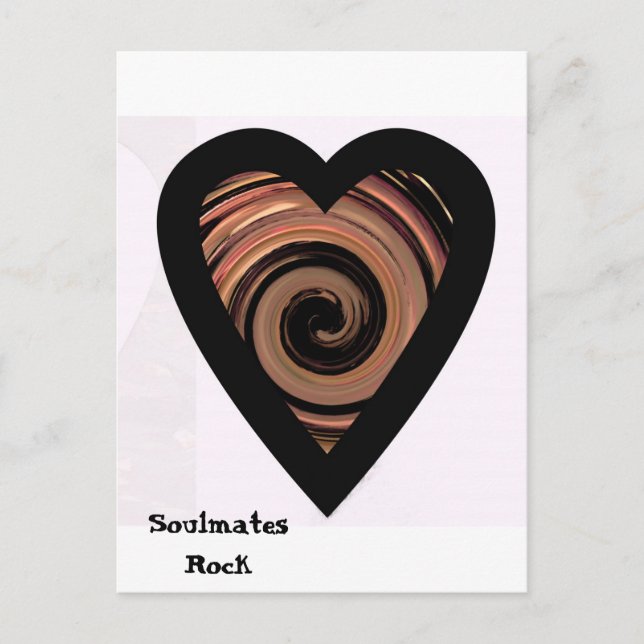 Cartão Postal ("Soulmates Rock"* (Frente)
