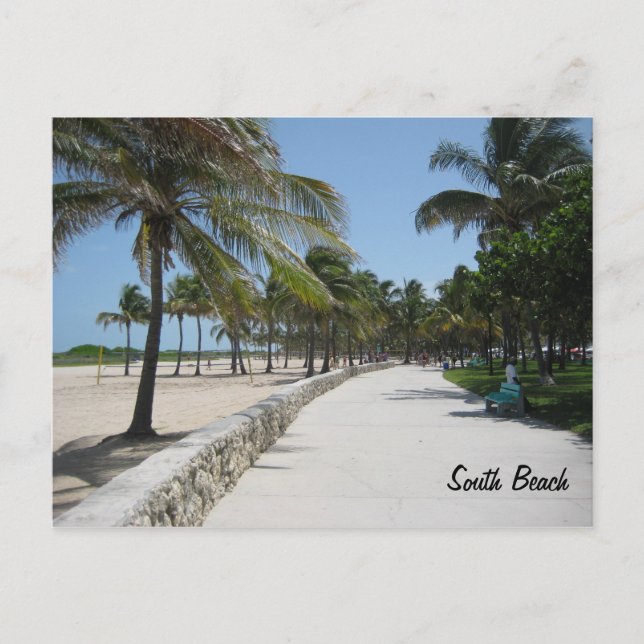 Cartão Postal South Beach (Frente)