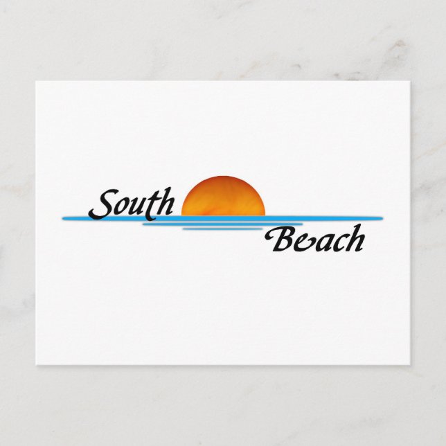 Cartão Postal South Beach (Frente)