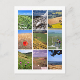 Cartão Postal South Downs