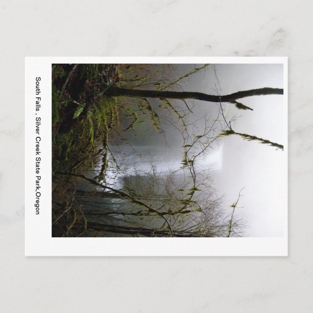 Cartão Postal South Falls (Frente)