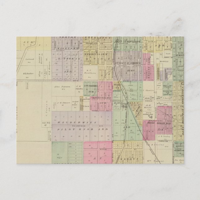 Cartão Postal South Leavenworth, Kansas (Frente)