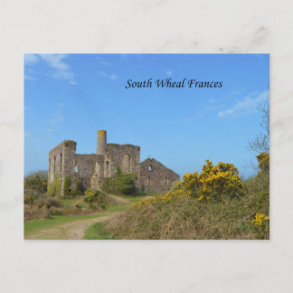 Cartão Postal South Wheal Frances Mine Cornwall Inglaterra