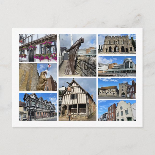 Cartão Postal Southampton (Frente)