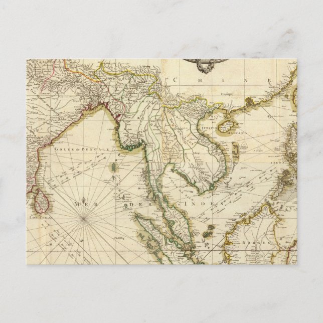 Cartão Postal SoutheaSt. Índia (Frente)