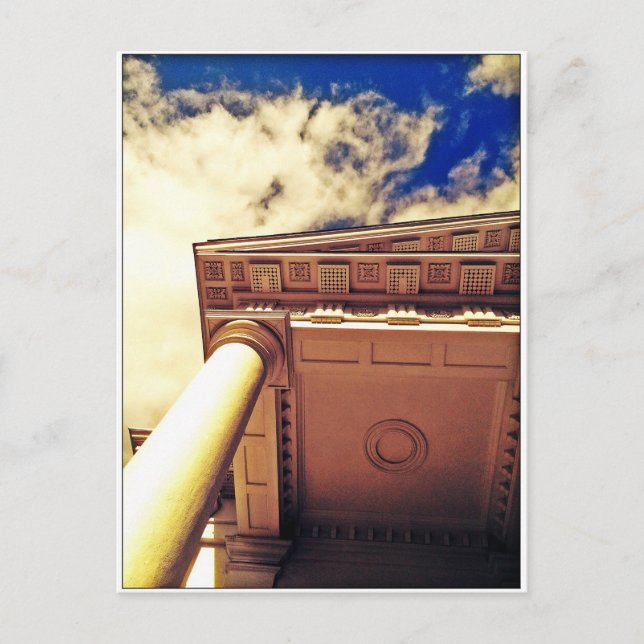 Cartão Postal Southern Architecture Charleston (Frente)