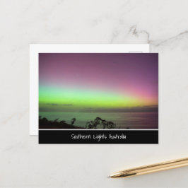 Cartão Postal Southern Lights Austrália - Night Sky Photo
