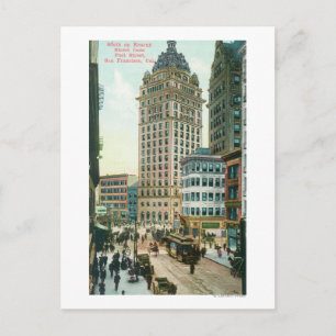 Cartão Postal Southern View on Kearny Rua from Posta Rua