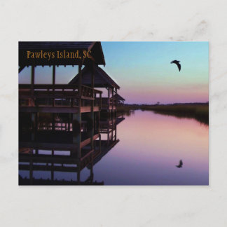 Cartão postal Souvenir, Ilha Pawleys