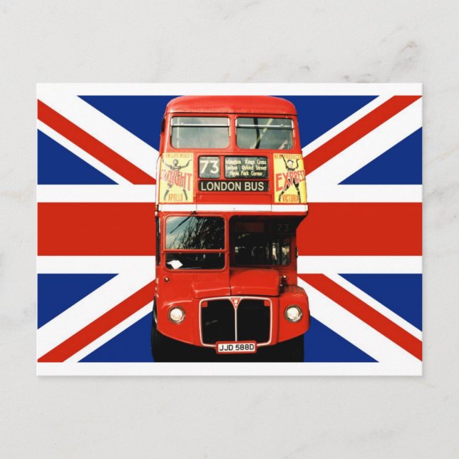 Cartão Postal Souvenir Postcard de Londres Inglaterra (Frente)