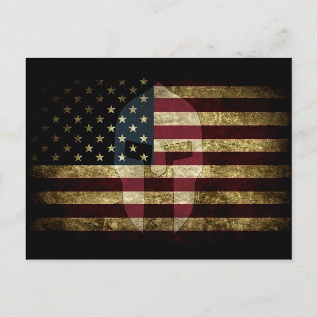Cartão Postal Spartan Americano (Frente)