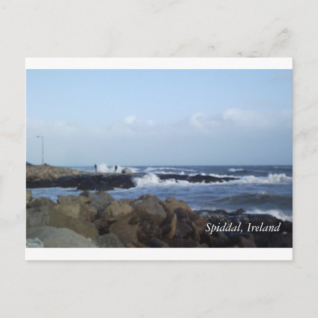 Cartão Postal Spiddal, Galway (Frente)