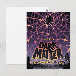 Cartão Postal Spider Cosmic Web, Galáxia Halloween dos Horrores