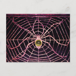 Cartão Postal SPIDER E Cinza WEB Agroam Preto