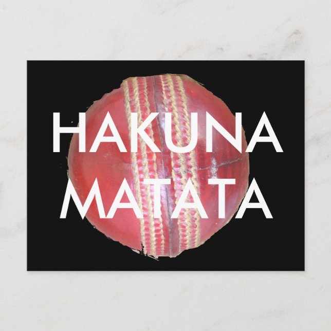 Cartão Postal Spin Master's Sphere: Uma bola de críquete esquerd (Frente)