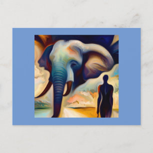 Cartão Postal Spirit Animal Elephant 2
