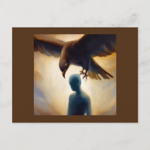 Cartão Postal Spirit Animal Hawk 2