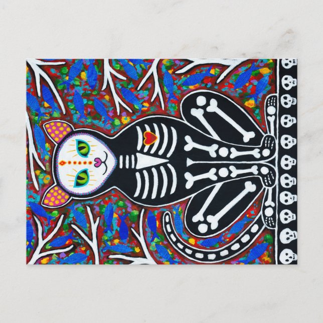 Cartão Postal Spirit Cat (Frente)