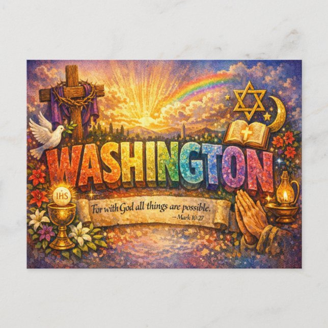 Cartão Postal Spiritual Postcard  (Frente)