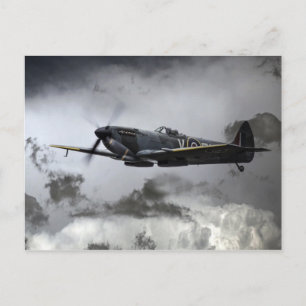 Cartão Postal Spitfire TE311