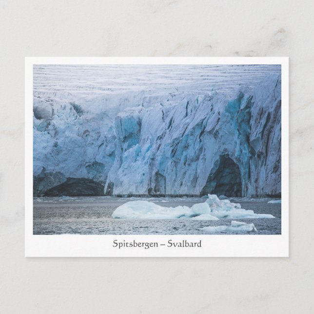 Cartão Postal Spitsbergen (Frente)