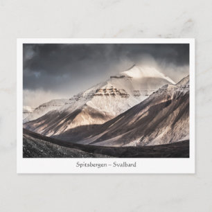 Cartão Postal Spitsbergen Svalbard