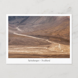 Cartão Postal Spitsbergen Svalbard - Foto:
