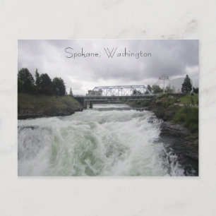 Cartão Postal Spokane Falls