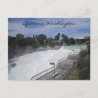 Cartão Postal Spokane Falls