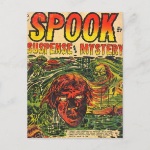Cartão Postal Spook Comic Book