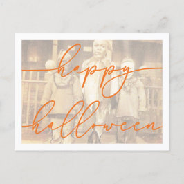 Cartão-postal Spooky Halloween Modelo