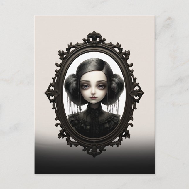 Cartão Postal Spooky Victorian Gothic (Frente)