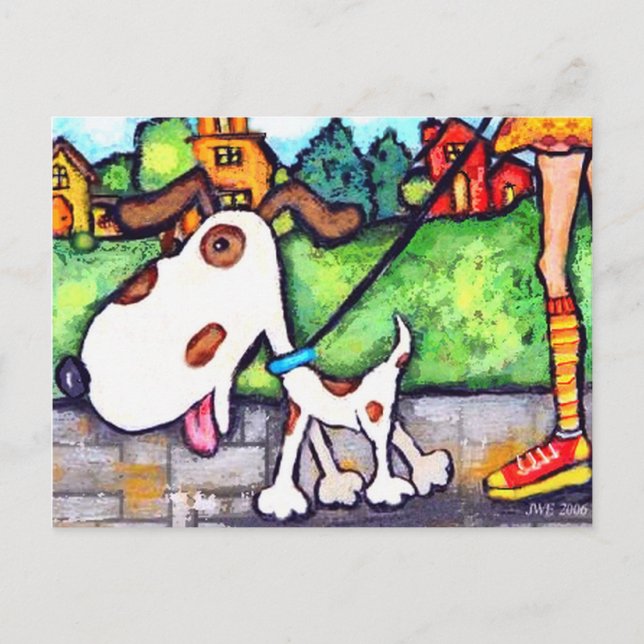 Cartão Postal Spot The Dog's Walk (Frente)