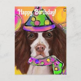 Cartão Postal Springer Spaniel Inglês