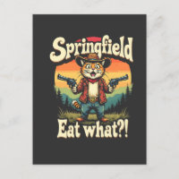 Springflied Coma O Que Trump Eleição Gato Cowboy