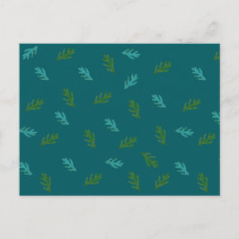 Cartão Postal Spruce Twigs - cheiro de floresta