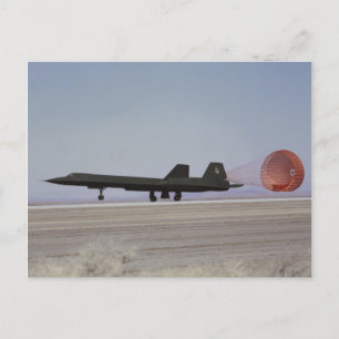 Cartão Postal SR-71 Blackbird