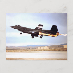Cartão postal SR 71 Blackbird