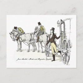 Cartão Postal Sr. Bingley Chegou, Jane Austen Orgulho e Preconce