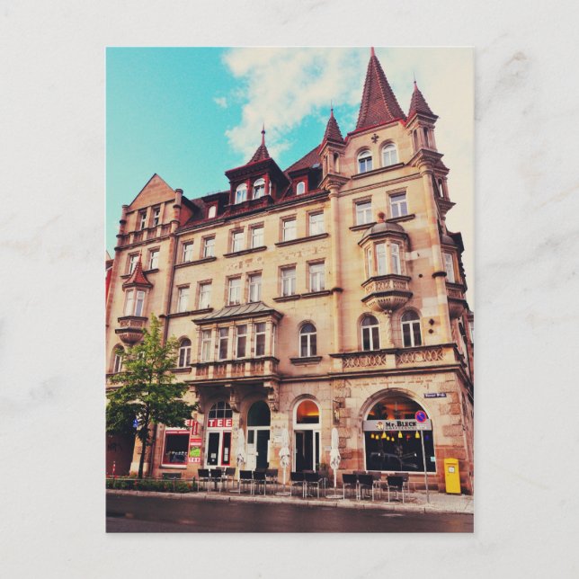 Cartão Postal Sr. Bleck - Friedrich-Ebert-Platz, Nuremberg (Frente)